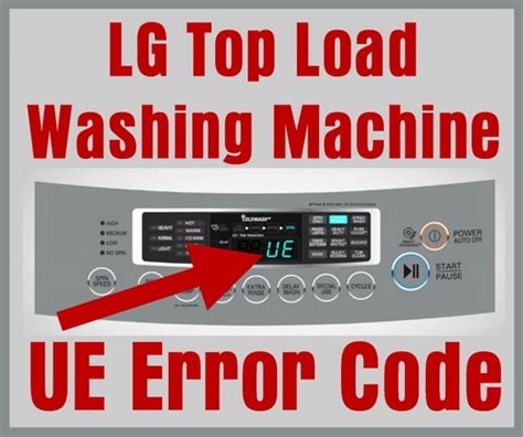 lg washer code ue|Bibliothèque d’aide : [Code d’erreur de la machine à ...